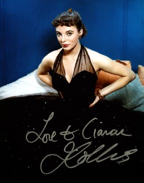 Joan Collins signed photograph