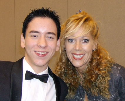 Lynn-Holly Johnson with Ciaran Brown