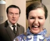Patrick McNee & Penelope Keith in 'The Avengers' (1969)
