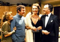 Felicity Kendal. Richard Briers, Penelope Keith & Paul Eddington in 'The Good Life'