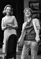Penelope Keith & Felicity Kendal in the stage version of Alan Ayckbourn's trilogy 'The Norman Conquests'