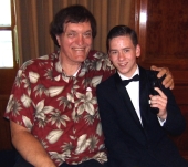 Richard Kiel with Ciaran brown