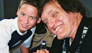 Richard Kiel with Ciaran brown