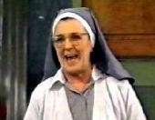 Maggie Kirkpatrick as Sister Maureen in 'Hey Dad..!' (1992)