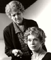 Maggie Kirkpatrick & Susannah York in 'The Shoe-Horn Sonata' in London 2005