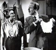 Rosalind Knight & Leslie Phillips in Carry On Teacher