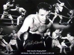 Jake LaMotta autograph