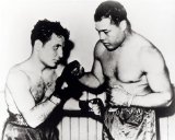 Jake LaMotta with World Heavyweight Champion Joe Louis