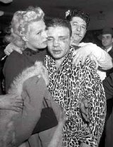 Jake LaMotta after he had lost the World Middleweight title to Sugar Ray Robinson in 1951