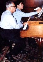 Lang Lang studies with Gary Graffman at the Curtis Institute, Philadelphia