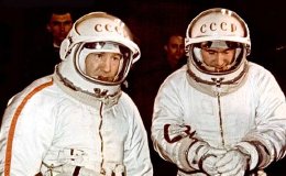 Voskhod 2 cosmonauts Alexei Leonov & Pavel Belyayev