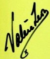 Valerie Leon signature