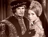 Mark Lester & Felicity Dean in 'Crossed Swords'