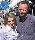 Robert Llewellyn with Lisa Rogers