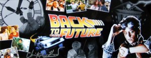 Christopher Lloyd signed montage of 'Back to the Future: Part 1'