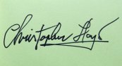 Christopher Lloyd autograph