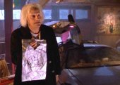 Christopher Lloyd in 'Back to the Future: Part 2'
