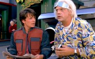 Michael J. Fox & Christopher Lloyd in 'Back to the Future: Part 2'