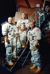 Jim Lovell, William Anders & Frank Borman - crew of Apollo 8