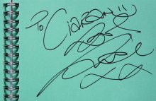 Lucie Jones autograph