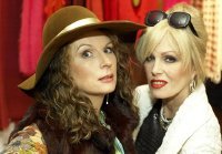 Jennifer Saunders & Joanna Lumley in 'Absolutely Fabulous'