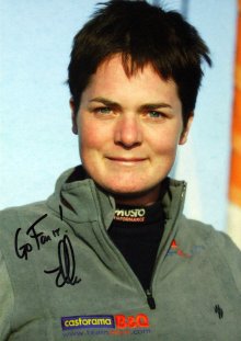 My autographed photo of Ellen MacArthur