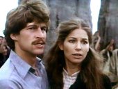 Simon MacCorkindale & Barbara Kellerman in 'Quatermass' (1979)