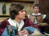 Simon MacCorkindale as Paris in 'Romeo and Juliet' (1976)