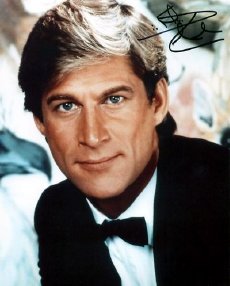 Simon MacCorkindale signed photograph