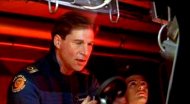 Simon MacCorkindale as the Flight Boss in 'Wing Commander' (1999)