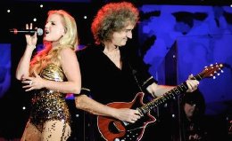 Kerry Ellis & Brian May on tour with 'Anthems'