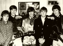 Brian May's first rock band '1984' (l-r) Tim Staffell, Dave Dilloway, Richard Thompson, John Garnham & Brian May