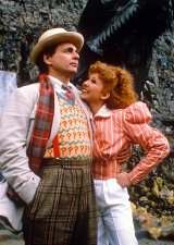 Sylvester McCoy & Bonnie Langford in 'Doctor Who'