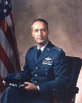 Jim McDivitt in US Air Force uniform