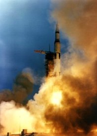 'Apollo 9' lifts off