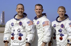 Crew of 'Apollo 9' - Jim McDivitt, Dave Scott & Rusty Schweickart