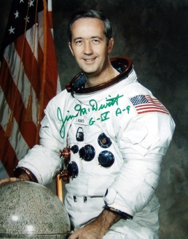 Jim McDivitt signed photograph