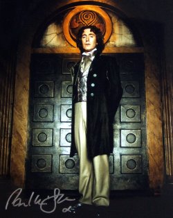Signed photograph of Paul McGann as the eighth Doctor Who in 'Doctor Who: The Movie' 