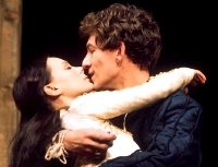 Ian McKellen & Francesca Annis in the RSC production of Shakespeare's 'Romeo and Juliet' (1974)