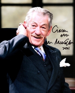 Ian McKellen signed photograph