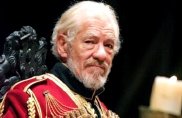 Ian McKellen as King Lear at Stratford upon Avon in 2007, and on dvd