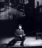 Ian McKellen as Arthur Seaton in 'Saturday Night and Sunday Morning' at the Nottingham Playhouse in 1963