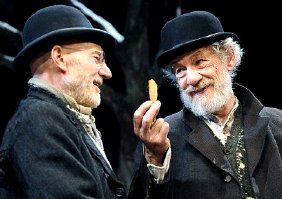 Sir Patrick Stewart & Sir Ian McKellen in Samuel Beckett's 'Waiting for Godot' (2009)
