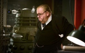 Ian McNeice as Winston Churchill in the Doctor Who episode 'Victory of the Daleks'