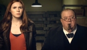 Ian McNeice & Karen Gillan in 'Doctor Who'