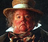 Ian McNeice as Mr Dick in 'David Copperfield'