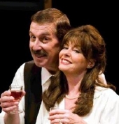 Vicki Michelle & Jeffrey Holland in the 2008 stage version of 'Allo 'Allo