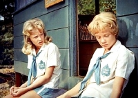 Hayley Mills as both Susan Evers and Sharon McKendrick in 'The Parent Trap' (1961)