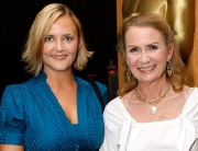 Juliet Mills with her daughter Melissa in 2010