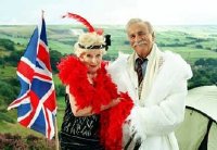 June Whitfield & Warren Mitchell in 'The Last of the Summer Wine Christmas Special 2001'
